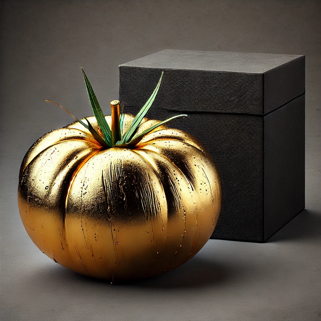 Luxury Golden Tomato 24K GOLD Tomato