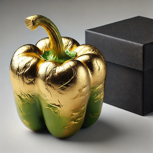 Luxury Golden Pepper 24K GOLD Pepper